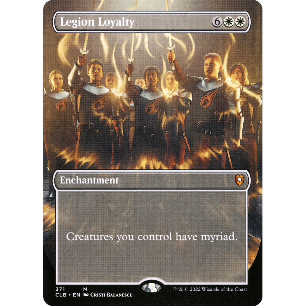 Legion Loyalty (CLB-371) - Commander Legends: Battle for Baldur's Gate (Borderless)