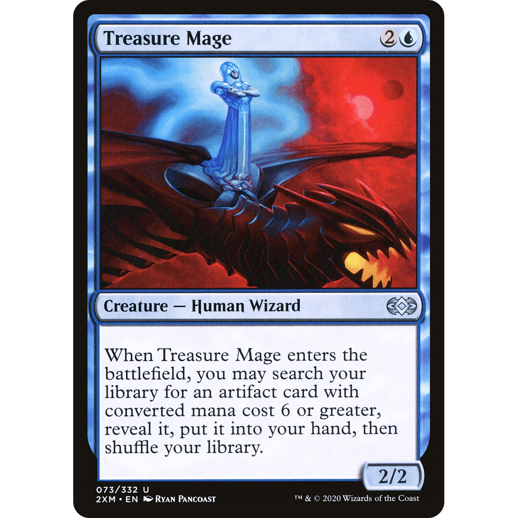 Treasure Mage (2XM-073) - Double Masters Foil