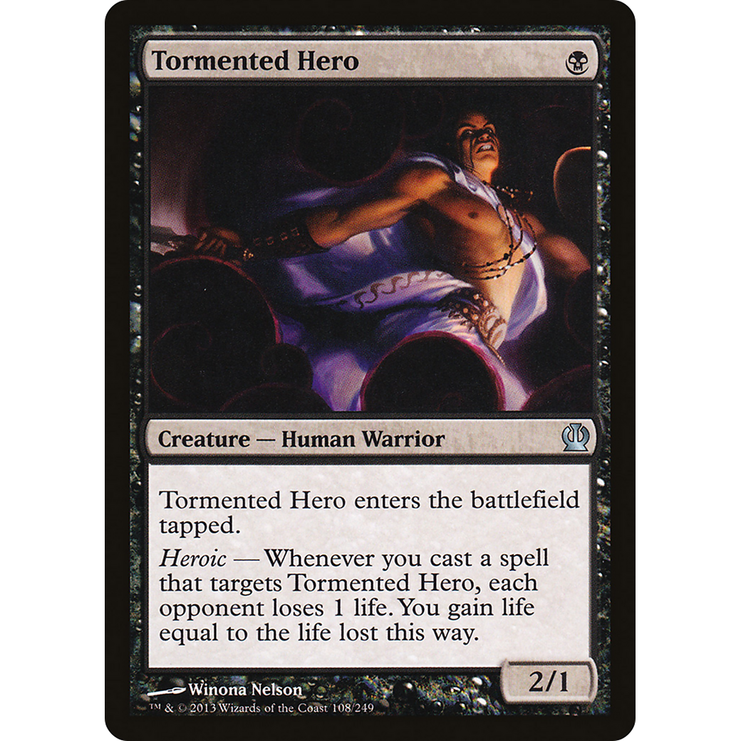 Tormented Hero (THS-108) - Theros