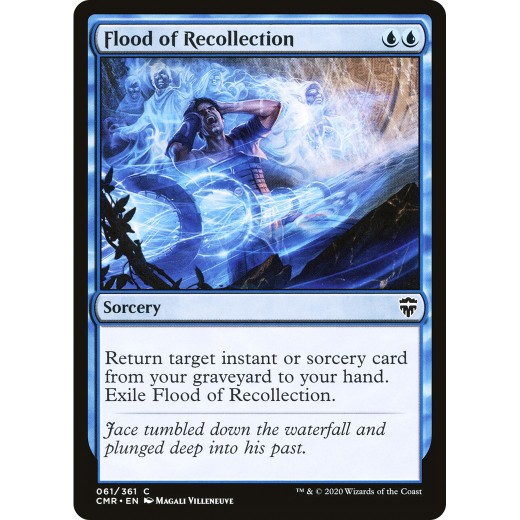 Flood of Recollection (CMR-061) - Commander Legends Foil
