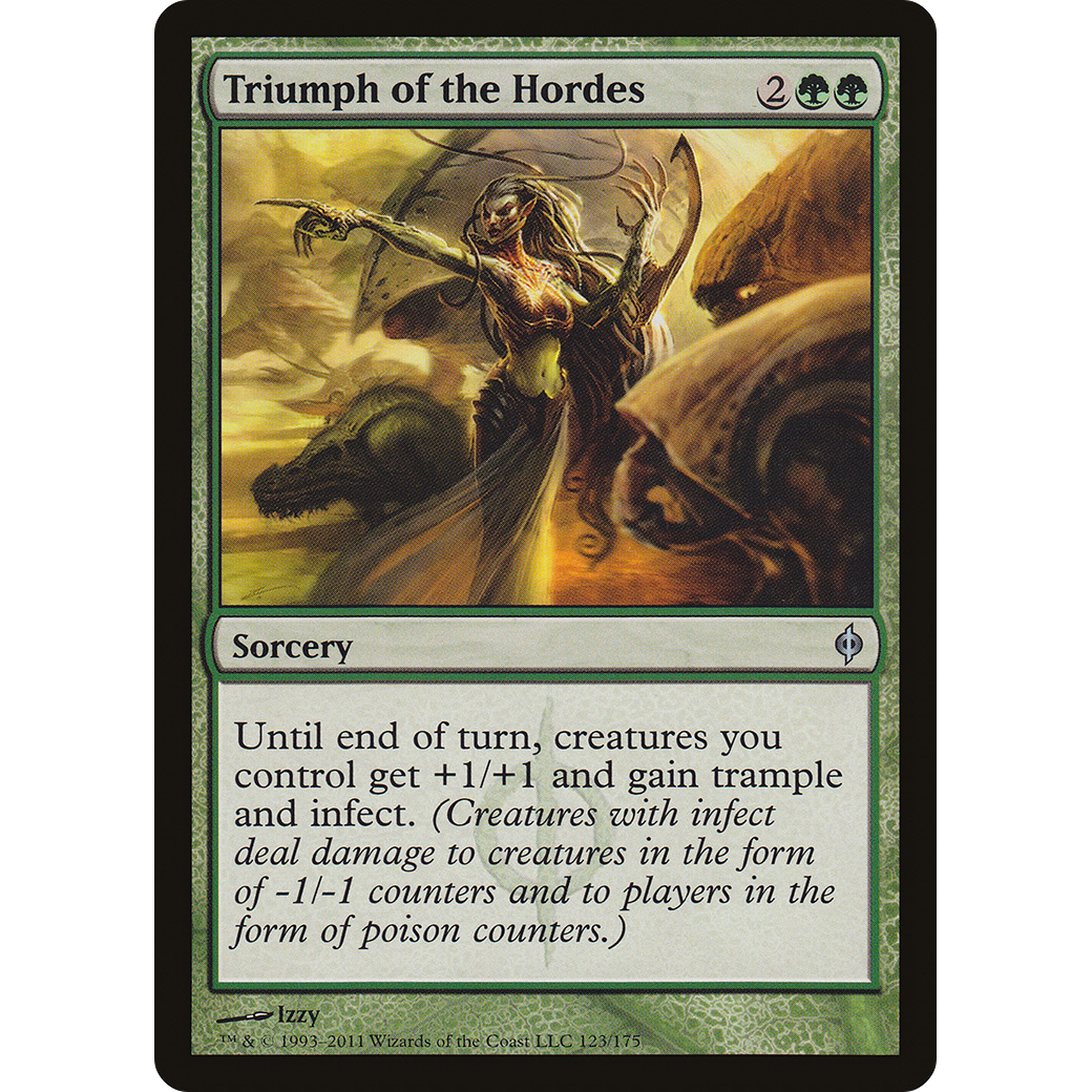 Triumph of the Hordes (NPH-123) - New Phyrexia