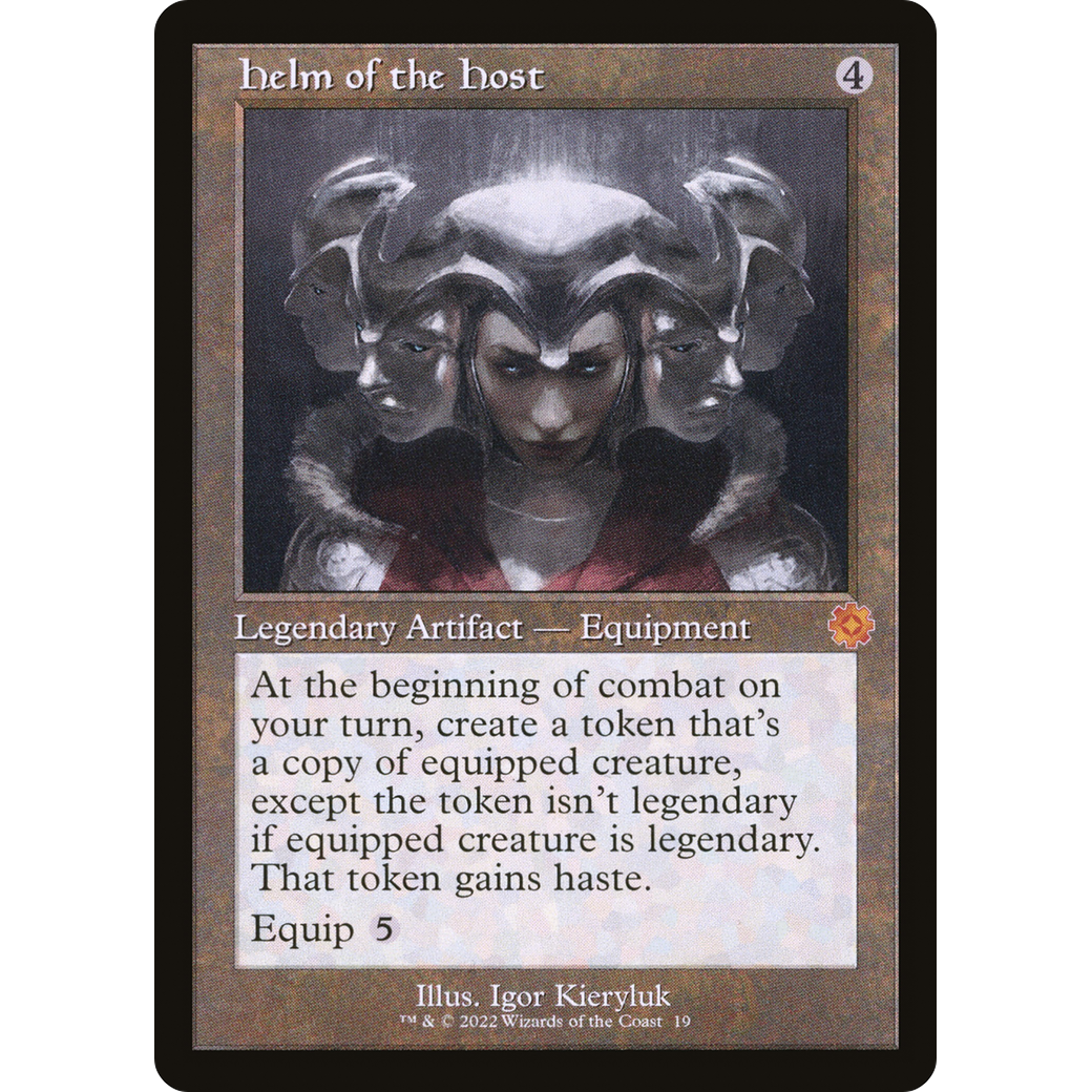Helm of the Host (BRR-019) - The Brothers' War Retro Artifacts Foil
