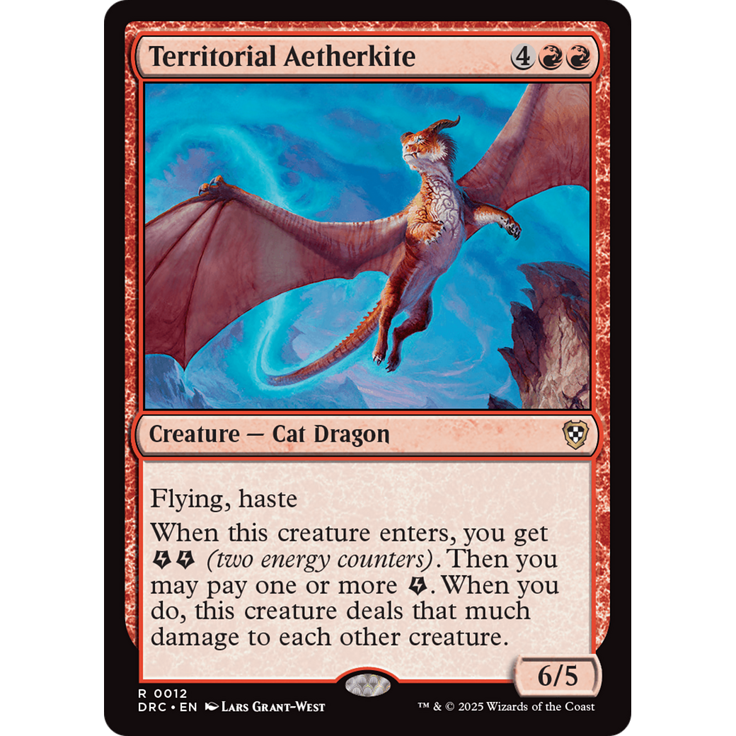 Territorial Aetherkite (DRC-012) - Commander: Aetherdrift Foil