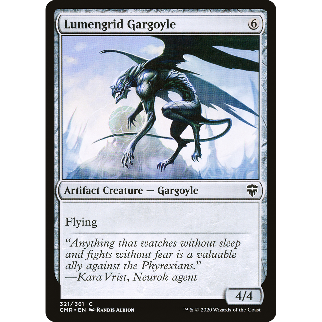 Lumengrid Gargoyle (CMR-321) - Commander Legends