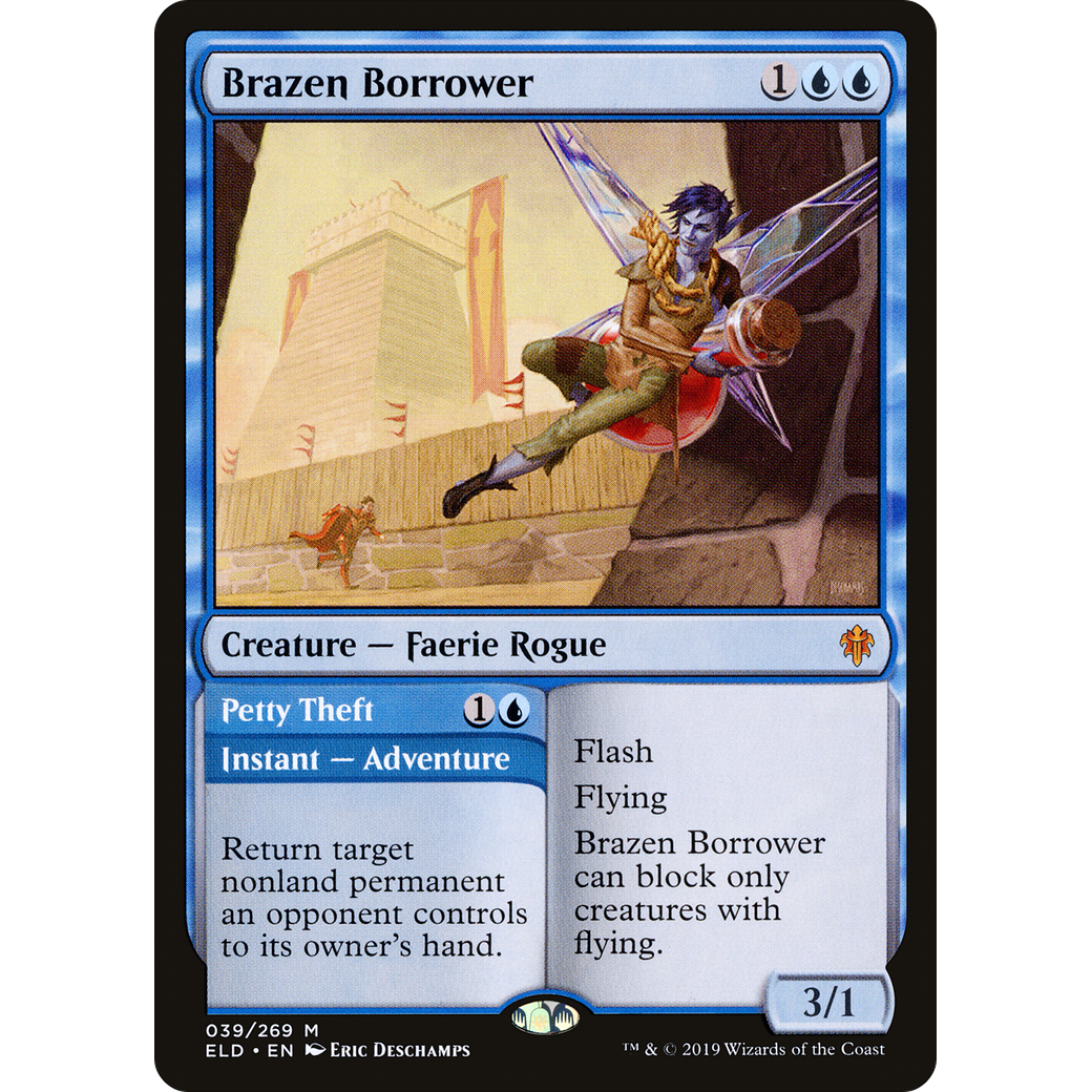 Brazen Borrower (ELD-039) - Throne of Eldraine