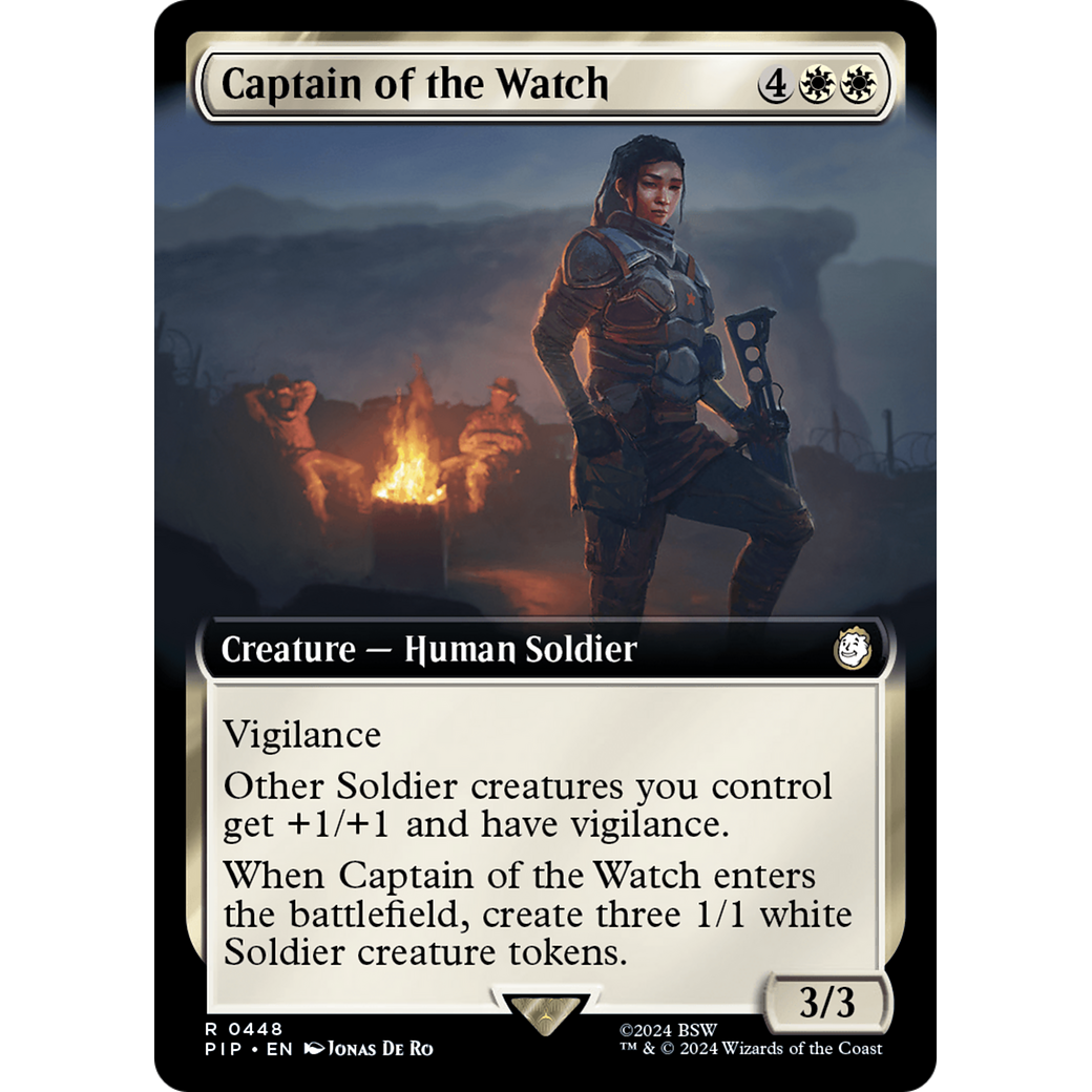 Captain of the Watch (PIP-448) - Fallout: (Extended Art)