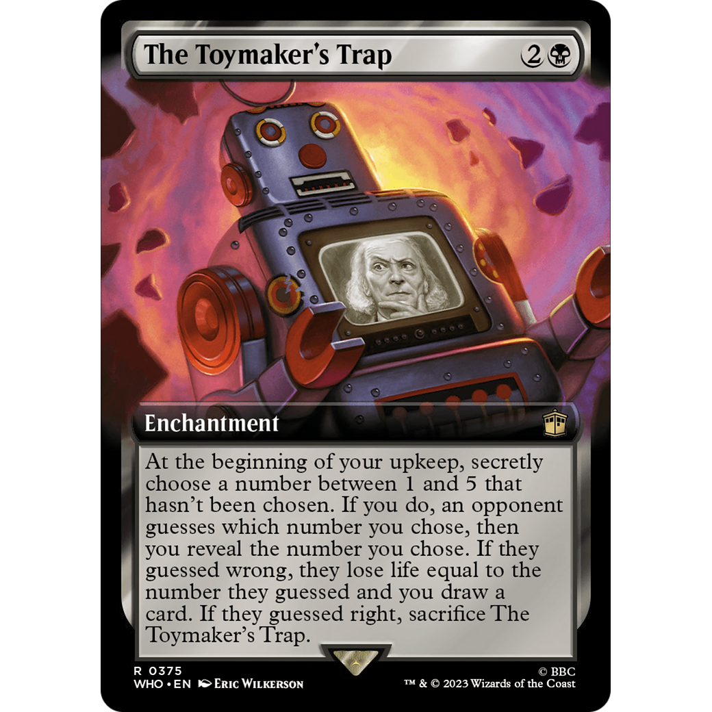 The Toymaker's Trap (Extended Art) (WHO-375) - Doctor Who: (Extended Art) Foil