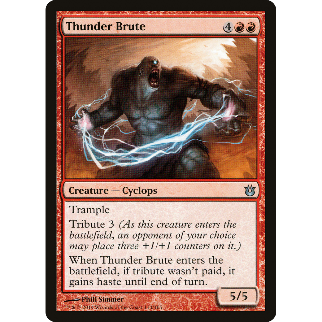 Thunder Brute (BNG-113) - Born of the Gods