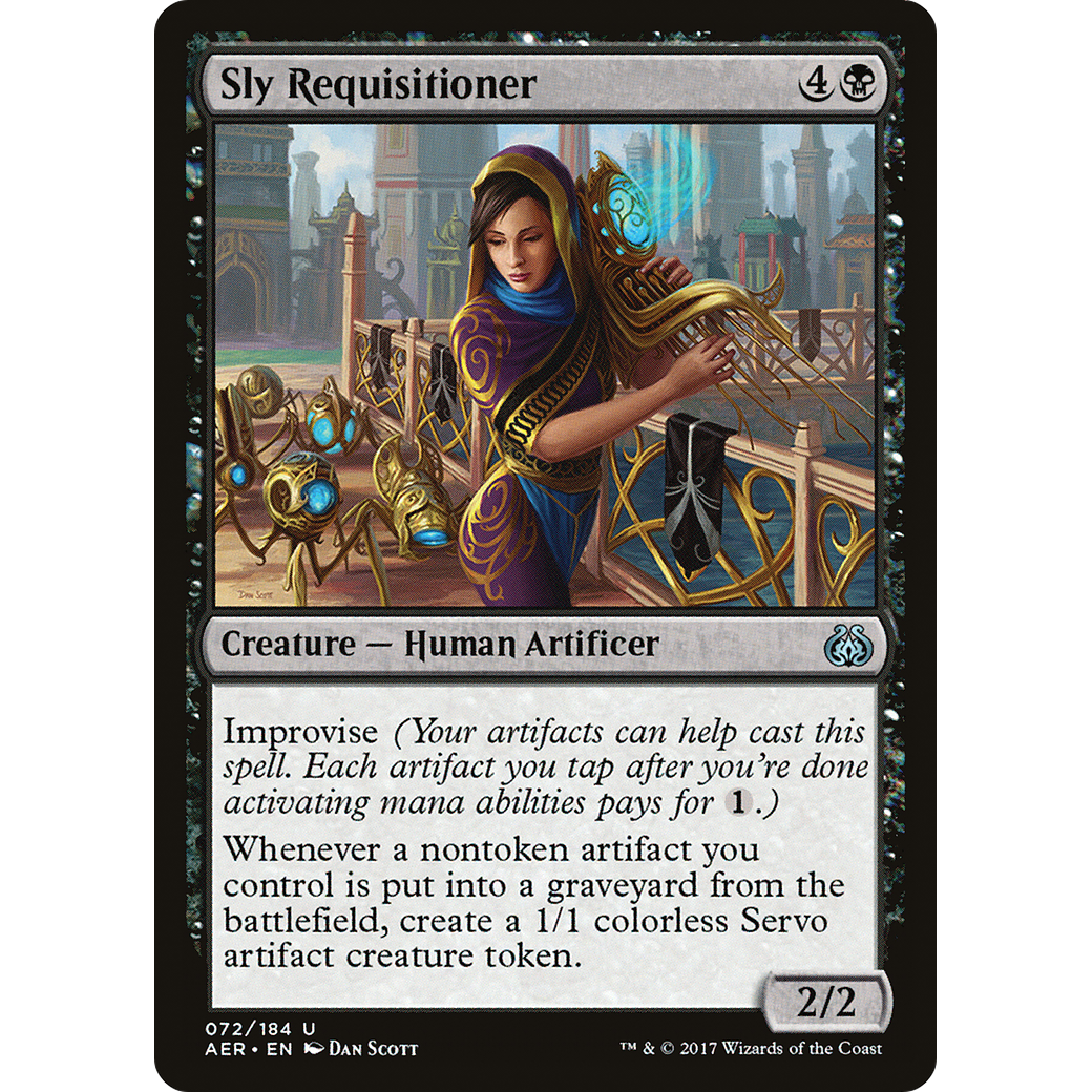 Sly Requisitioner (AER-072) - Aether Revolt