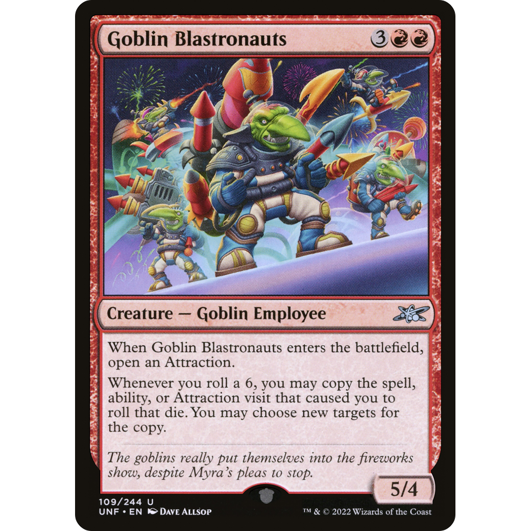 Goblin Blastronauts (UNF-109) - Unfinity