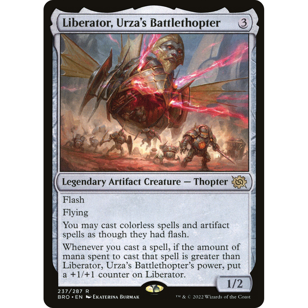 Liberator, Urza's Battlethopter (BRO-237) - The Brothers' War Foil
