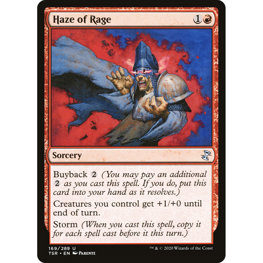Haze of Rage (TSR-169) - Time Spiral Remastered Foil