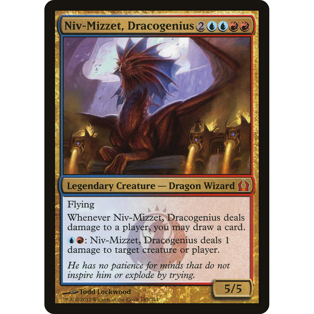 Niv-Mizzet, Dracogenius (RTR-183) - Return to Ravnica Foil