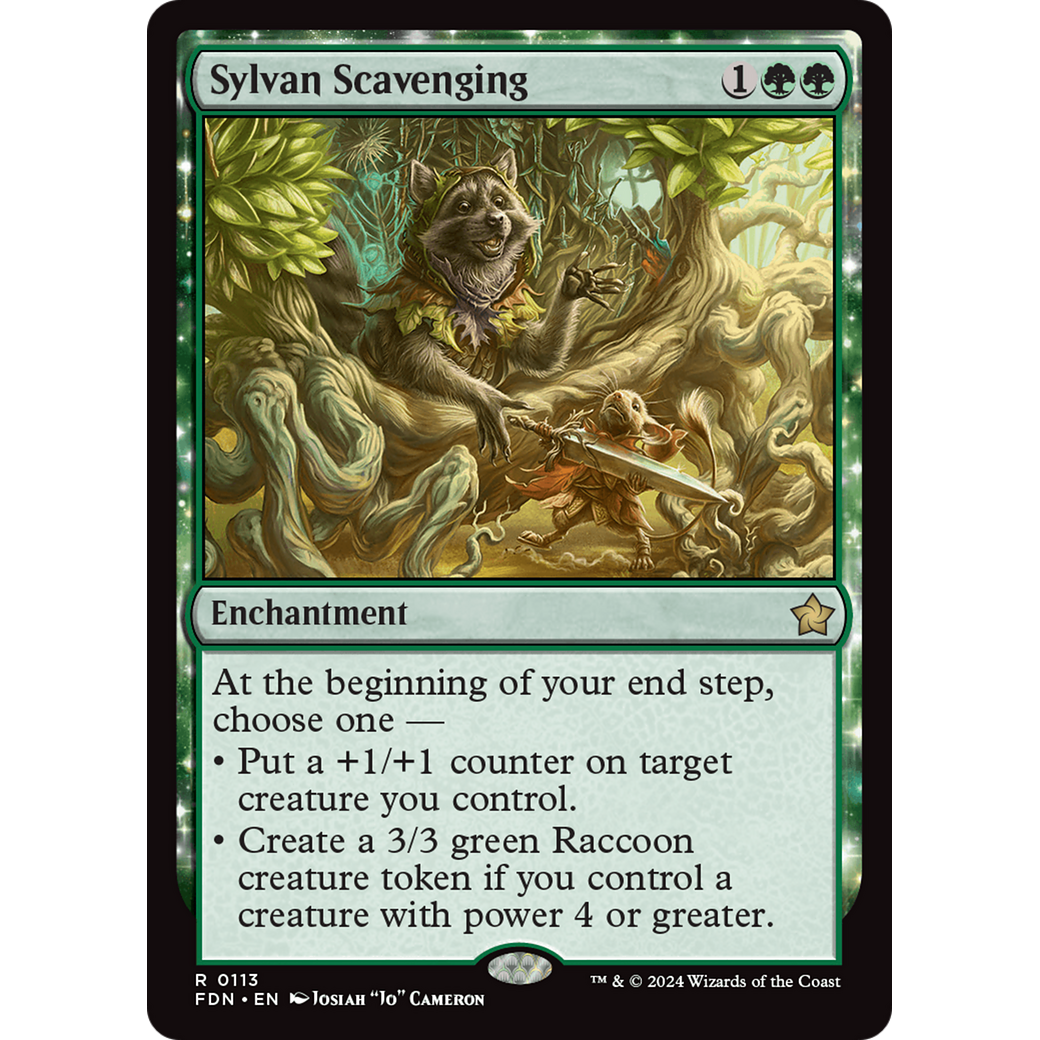 Sylvan Scavenging (FDN-113) - Foundations