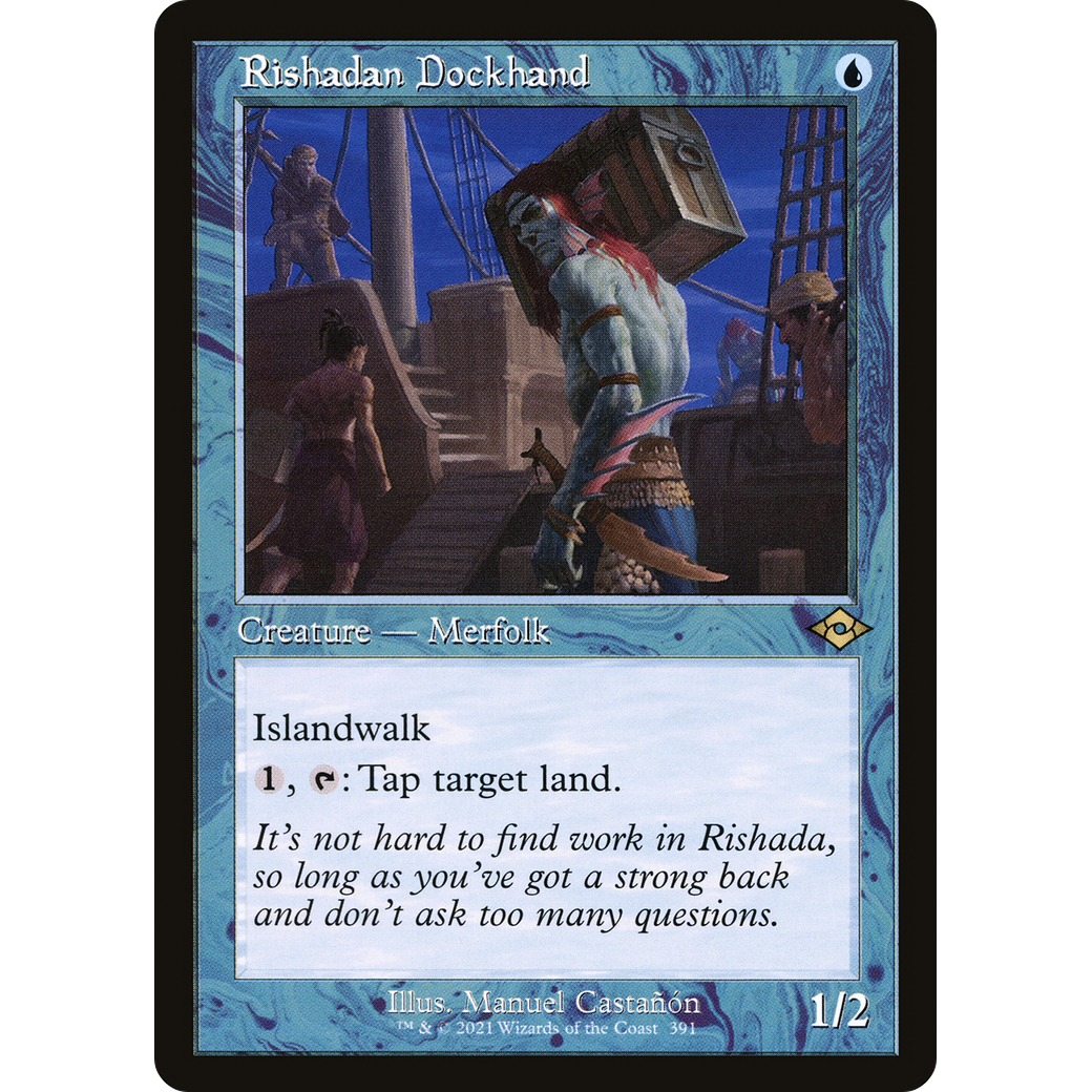Rishadan Dockhand (Retro Frame) (MH2-391) - Modern Horizons 2