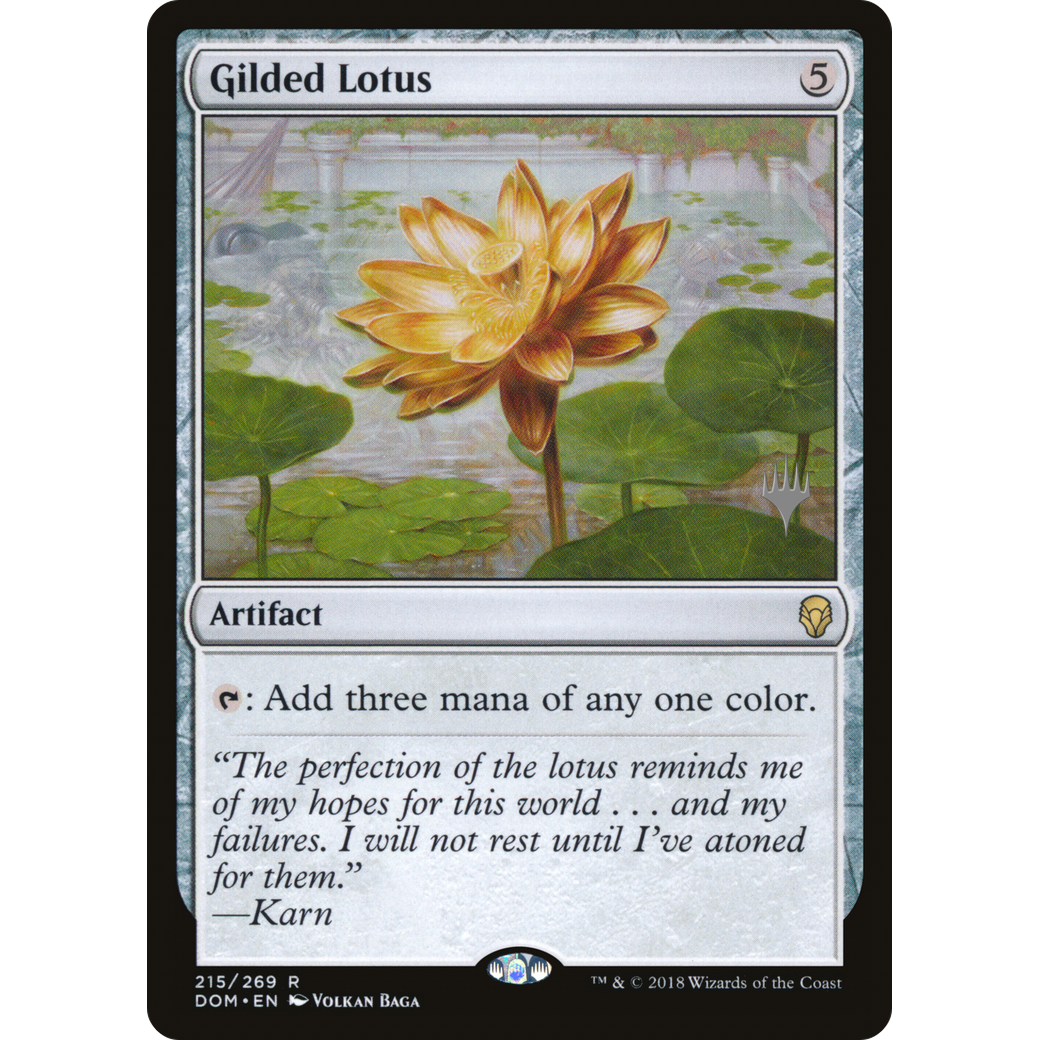 Gilded Lotus (PPM20-215) - Dominaria Promos Foil