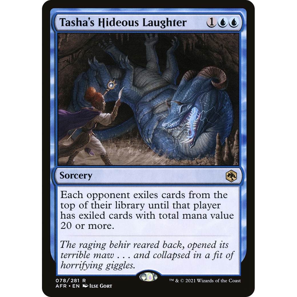 Tasha's Hideous Laughter (AFR-078) - Adventures in the Forgotten Realms Foil
