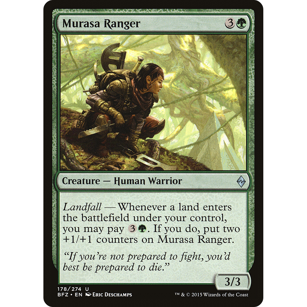 Murasa Ranger (BFZ-178) - Battle for Zendikar Foil