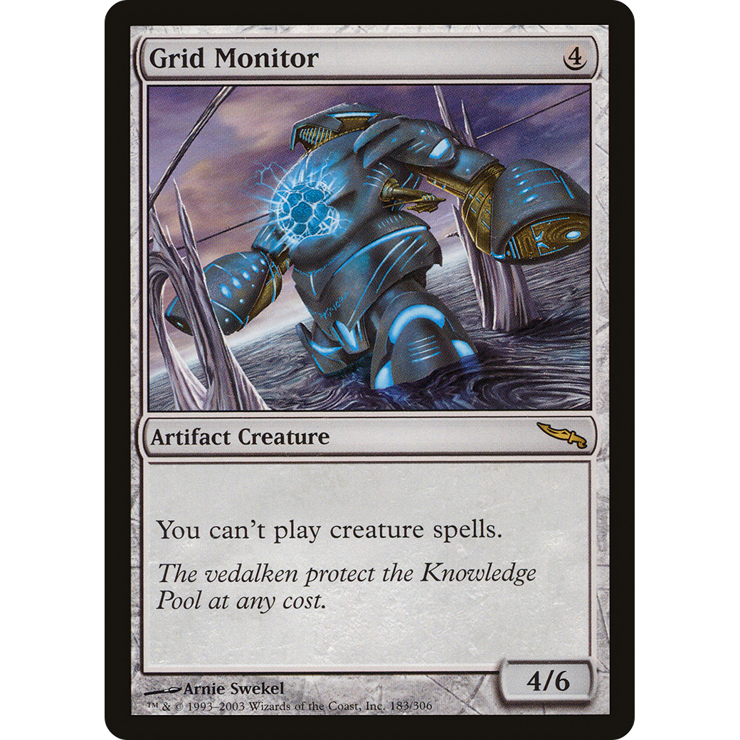 Grid Monitor (MRD-183) - Mirrodin