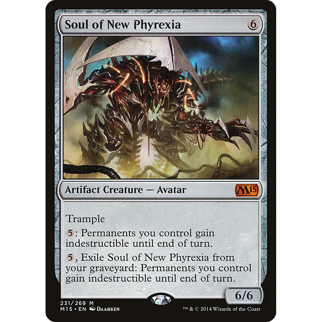 Soul of New Phyrexia (M15-231) - Magic 2015 Foil