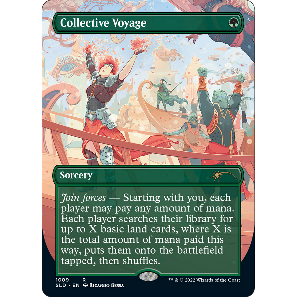 Collective Voyage (SLD-1009) - Secret Lair Drop (Borderless) Foil