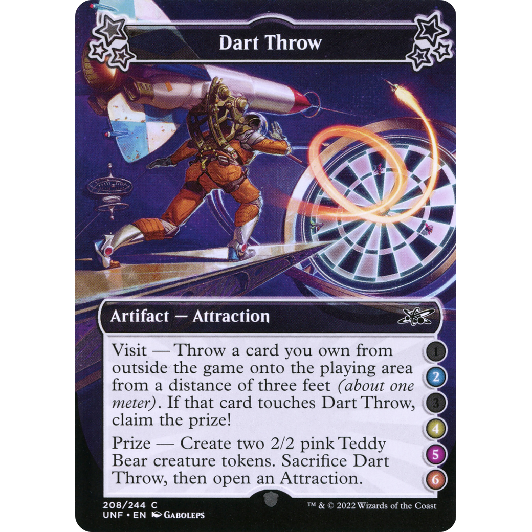 Dart Throw (2-4-5-6) (UNF-208) - Unfinity