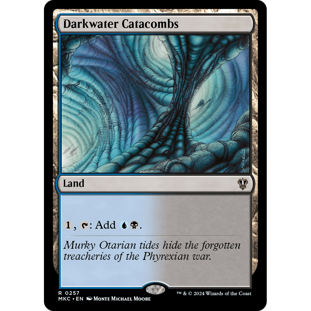 Darkwater Catacombs (MKC-257) - Murders at Karlov Manor Commander