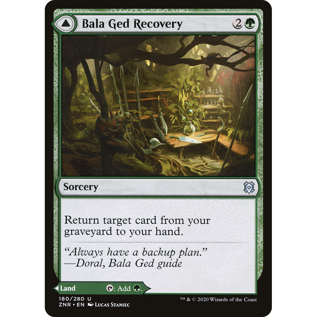 Bala Ged Recovery (ZNR-180) - Zendikar Rising Foil