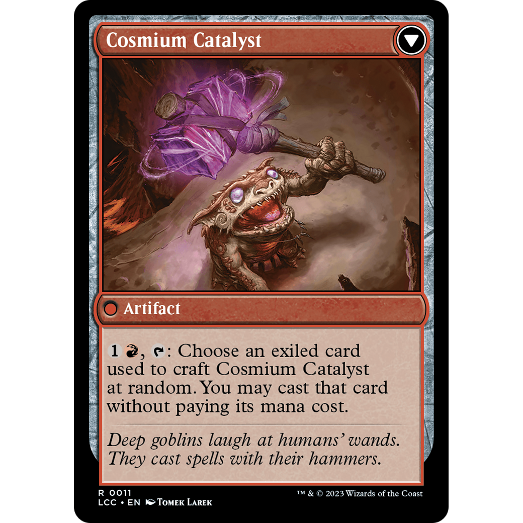 Ore-Rich Stalactite // Cosmium Catalyst (LCC-011) - The Lost Caverns of Ixalan Commander Foil