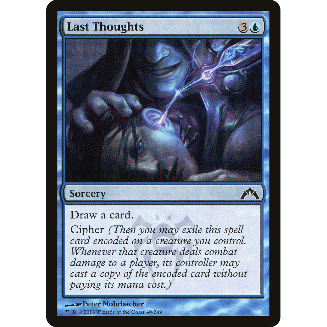 Last Thoughts (GTC-040) - Gatecrash