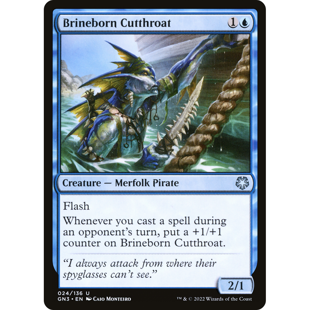 Brineborn Cutthroat (GN3-024) - Game Night: Free-for-All