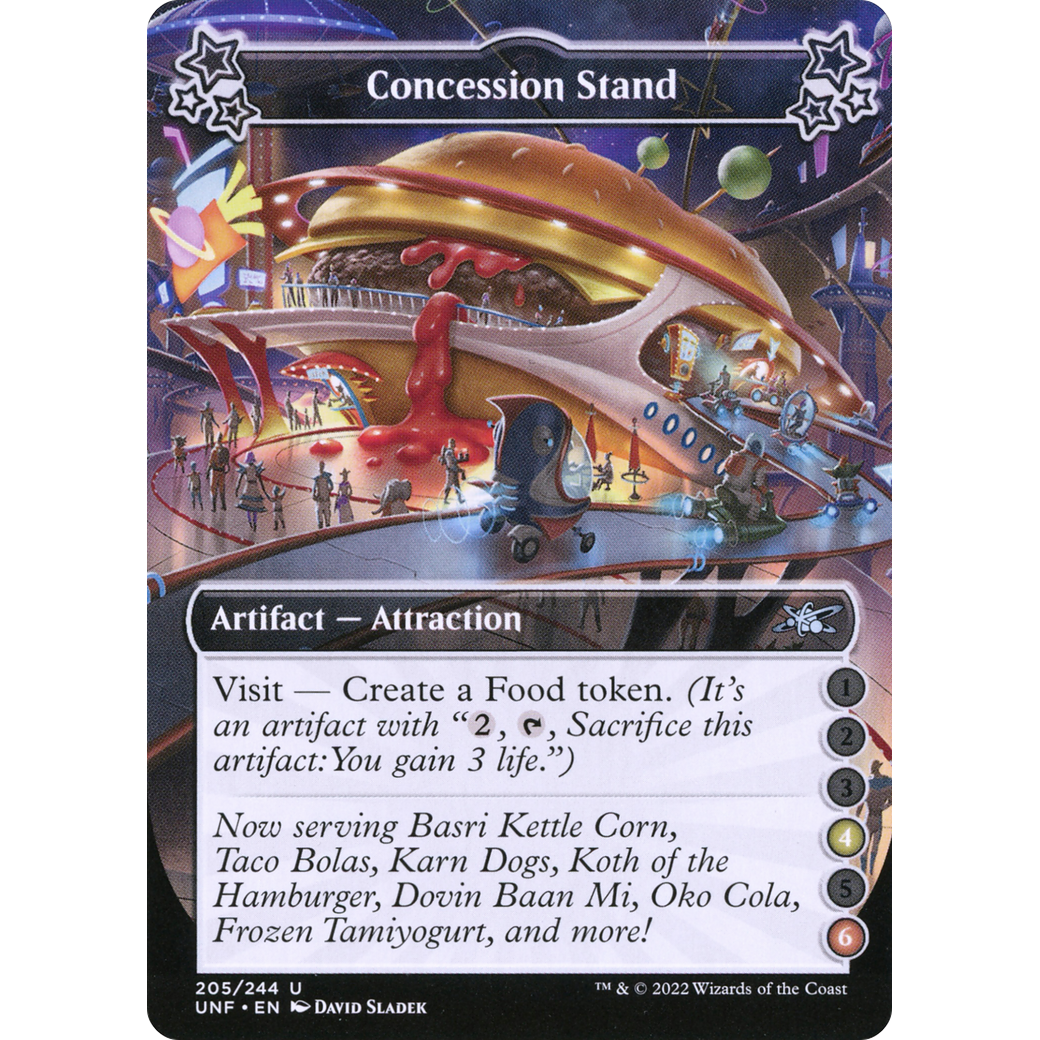 Concession Stand (4-6) (UNF-205) - Unfinity Foil