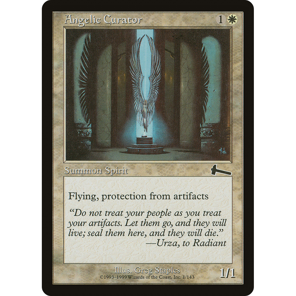 Angelic Curator (ULG-001) - Urza's Legacy Foil