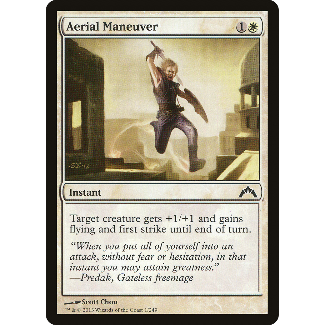Aerial Maneuver (GTC-001) - Gatecrash Foil