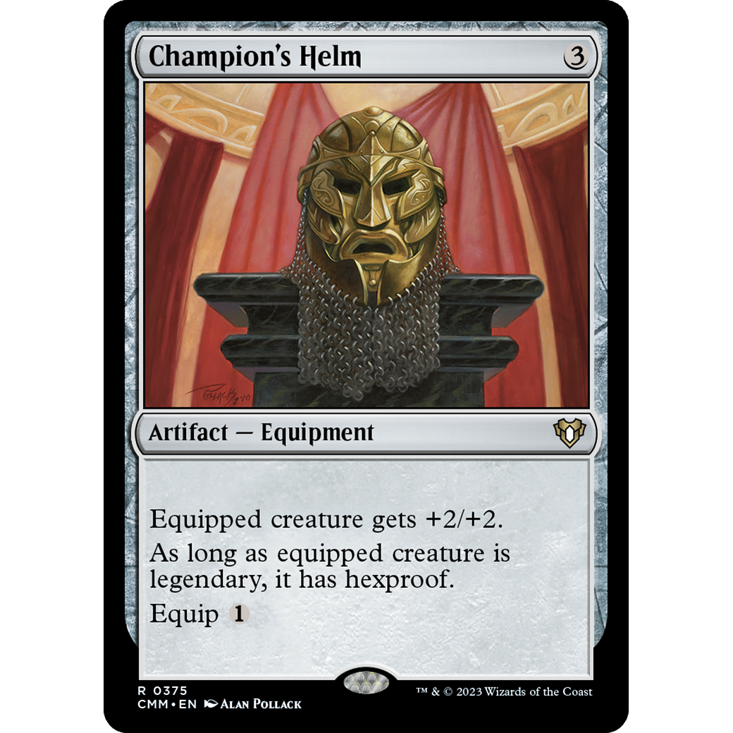Champion's Helm (CMM-375) - Commander Masters
