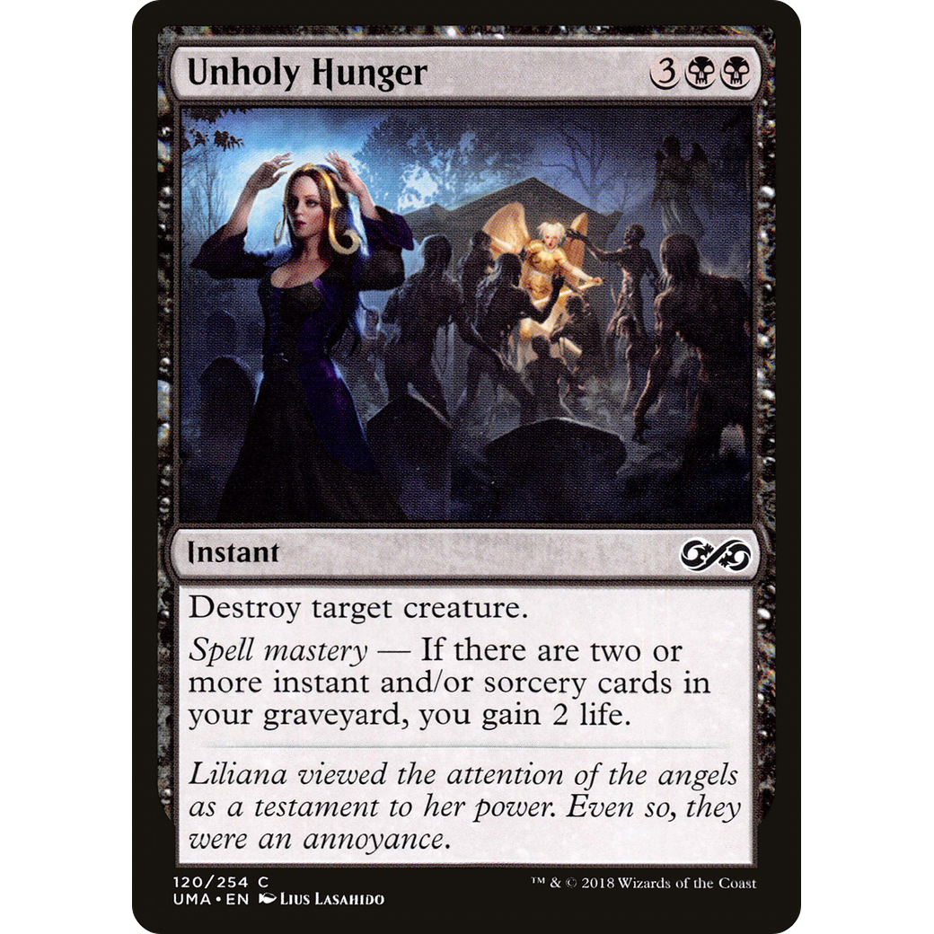 Unholy Hunger (UMA-120) - Ultimate Masters