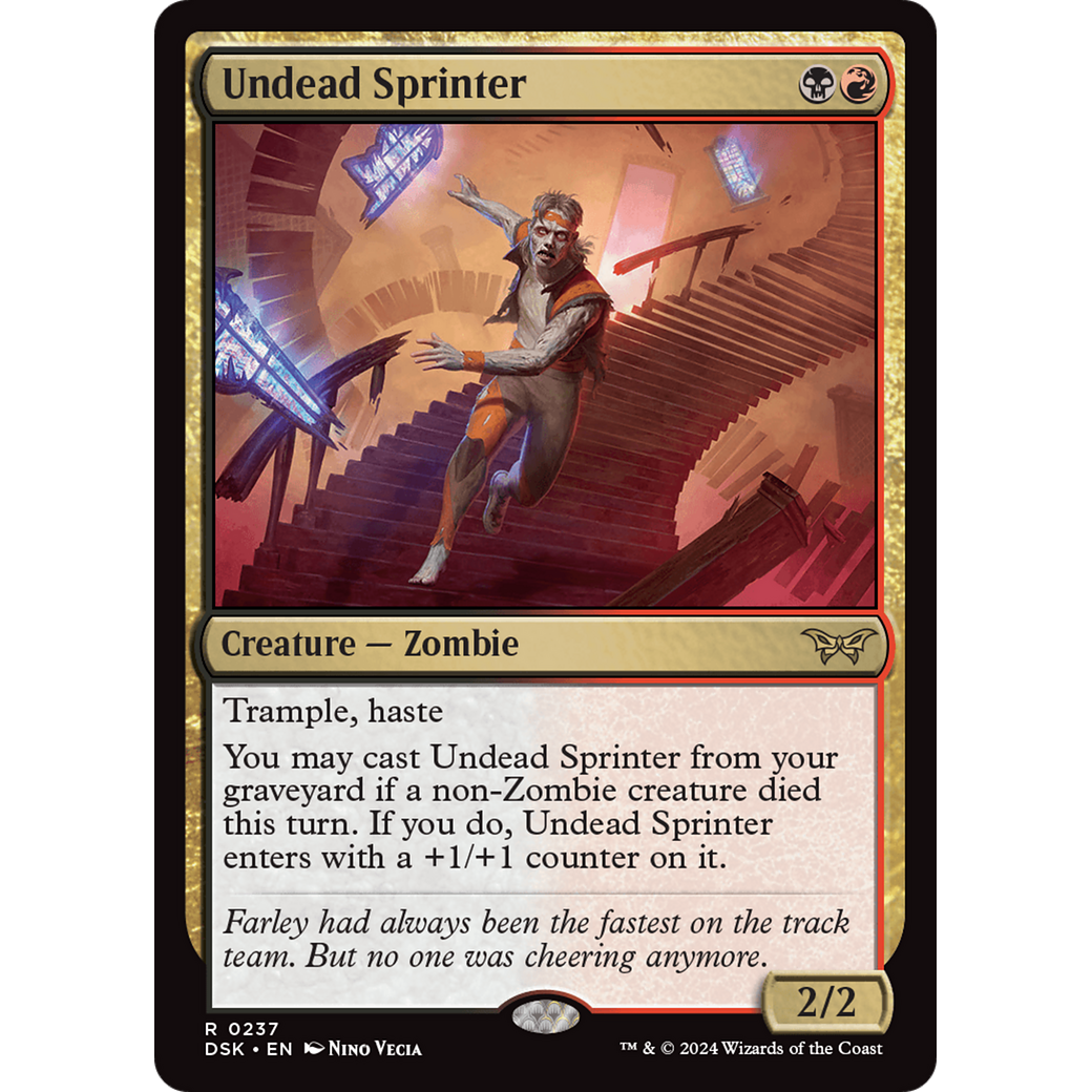 Undead Sprinter (DSK-237) - Duskmourn: House of Horror