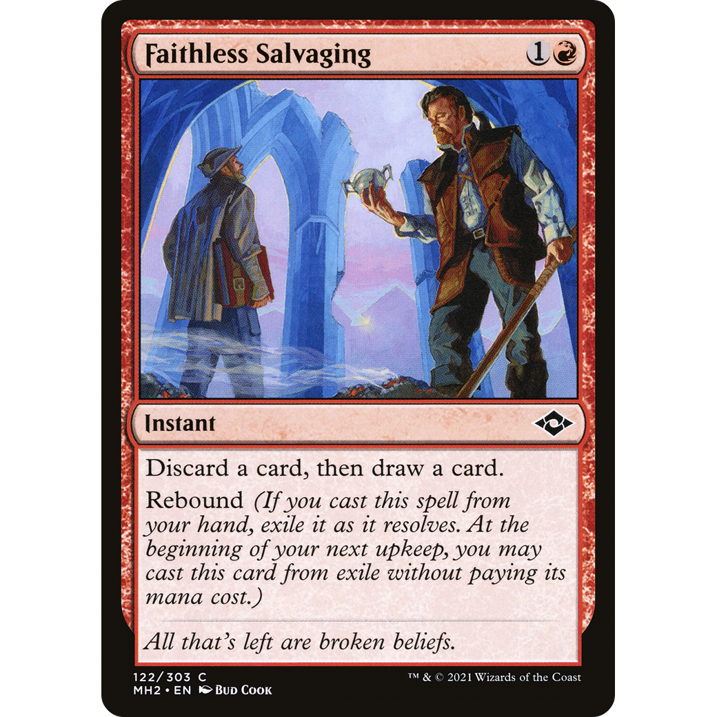 Faithless Salvaging (MH2-122) - Modern Horizons 2 Foil