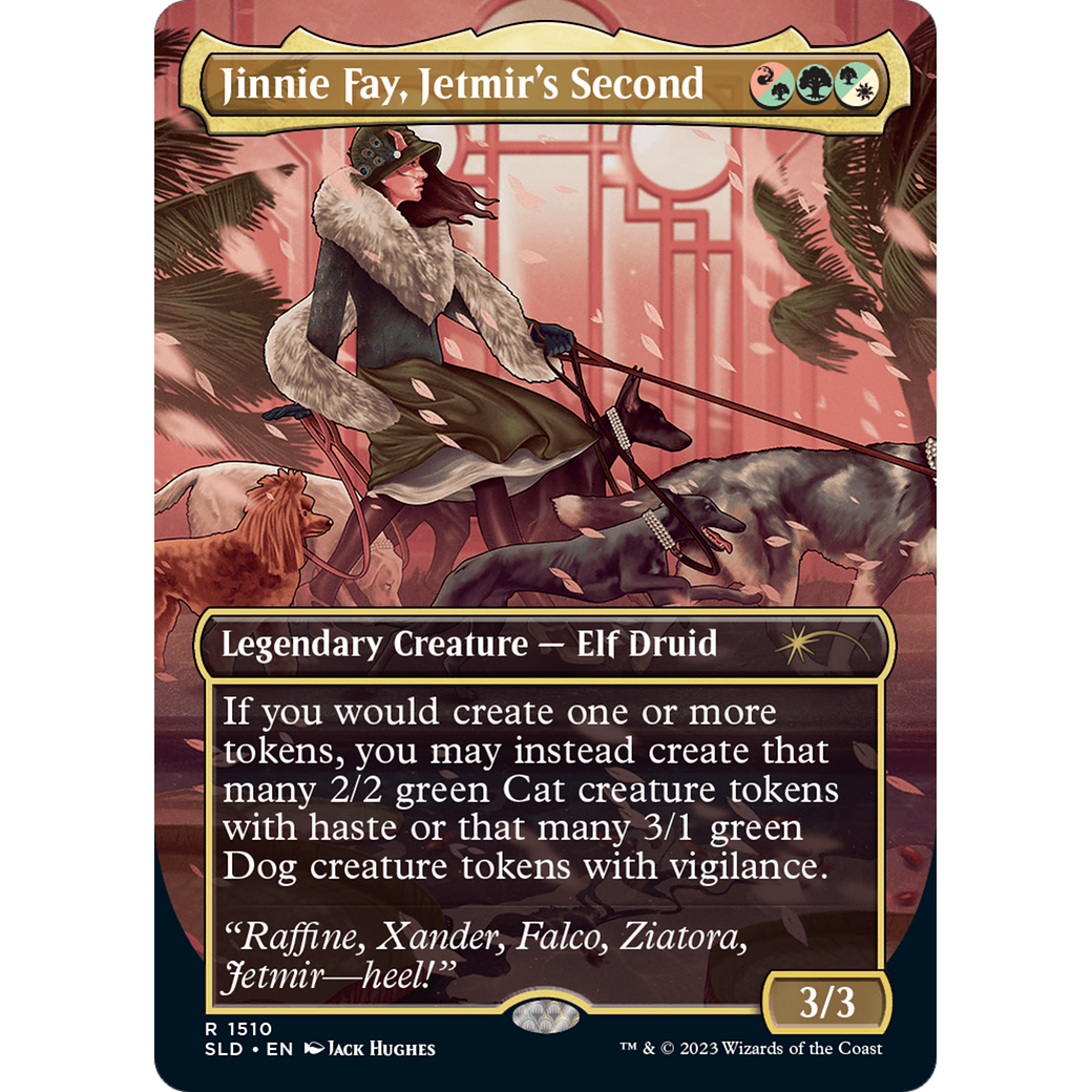 Jinnie Fay, Jetmir's Second (SLD-1510) - Secret Lair Drop (Borderless) Foil