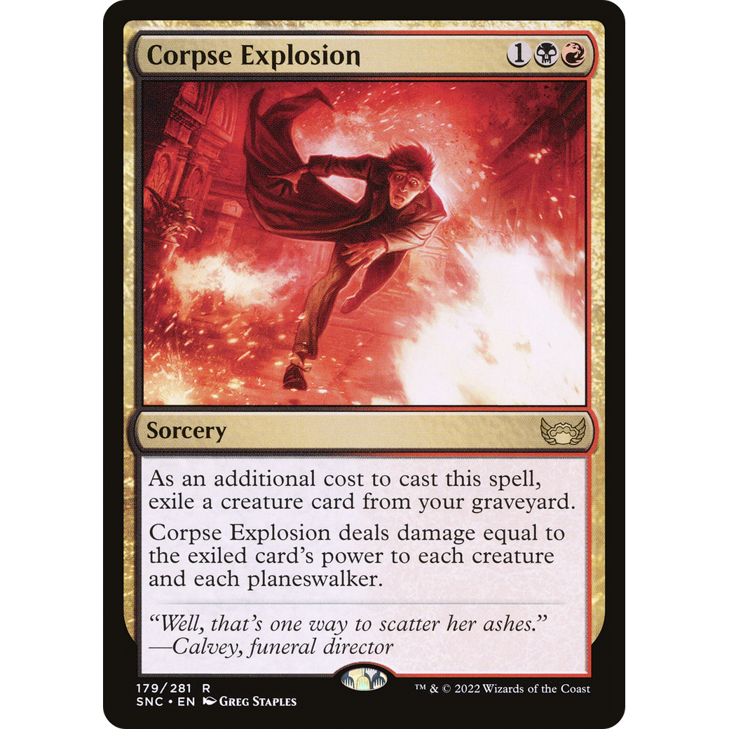 Corpse Explosion (SNC-179) - Streets of New Capenna Foil