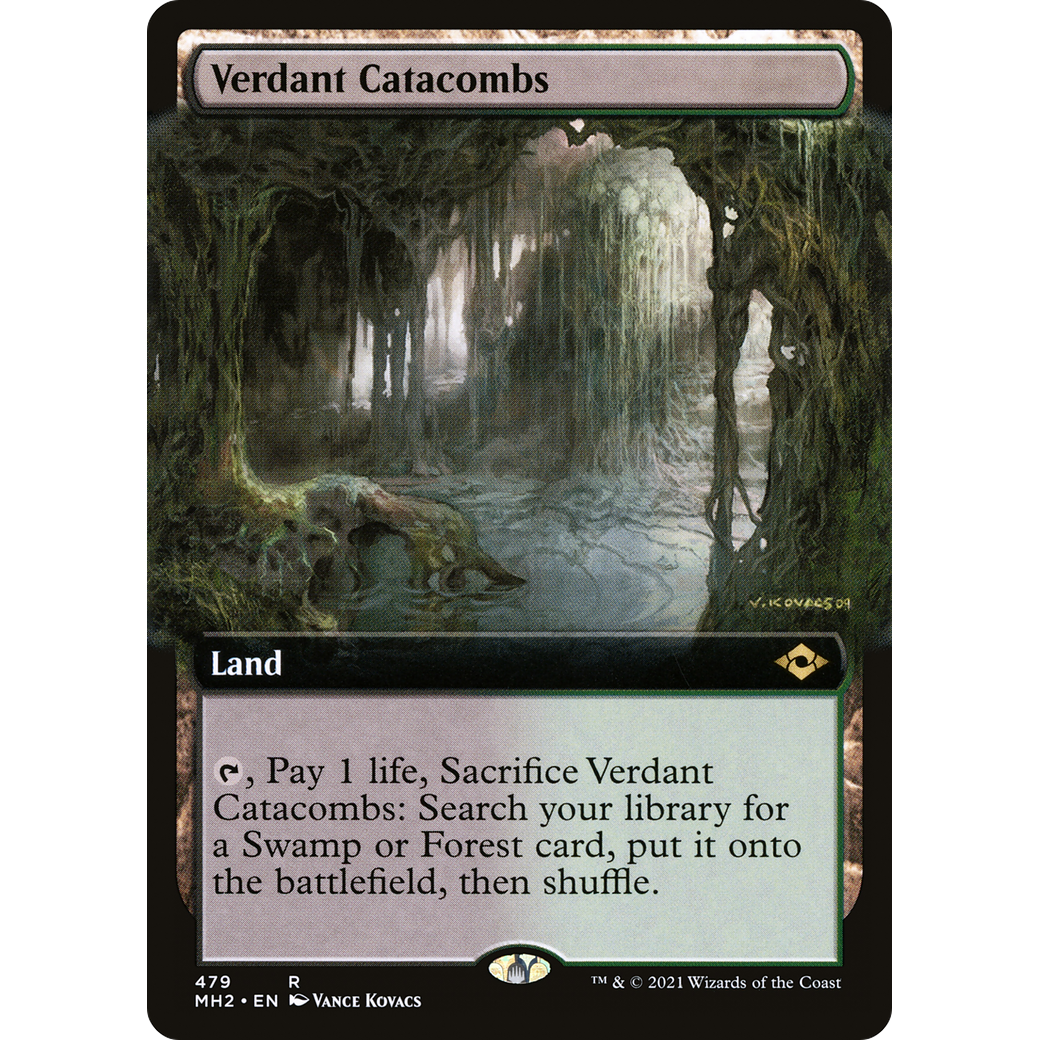 Verdant Catacombs (Extended Art) (MH2-479) - Modern Horizons 2: (Extended Art)