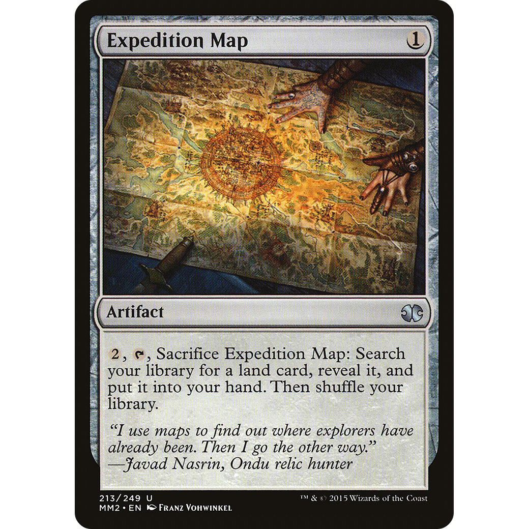 Expedition Map (MM2-213) - Modern Masters 2015 Foil