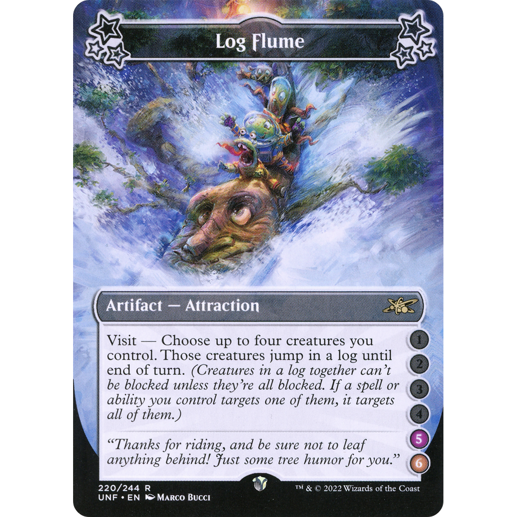 Log Flume (5-6) (UNF-220) - Unfinity Foil