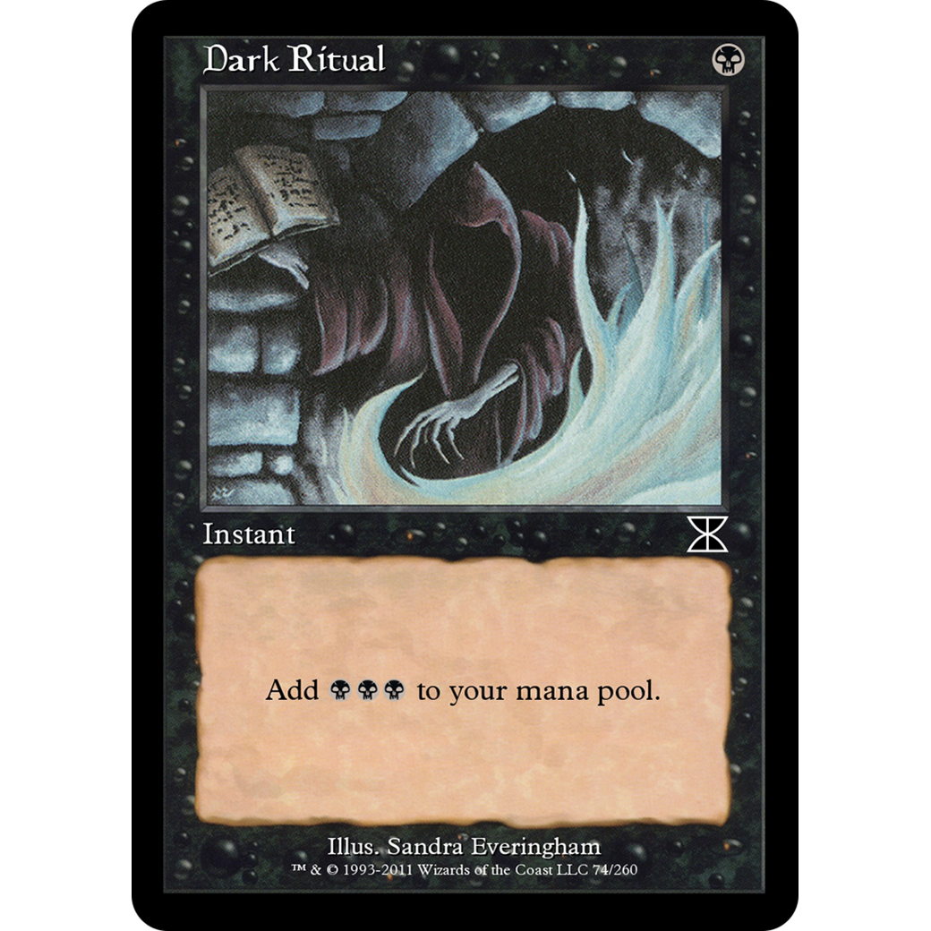Dark Ritual (ME4-074) - Masters Edition IV Foil