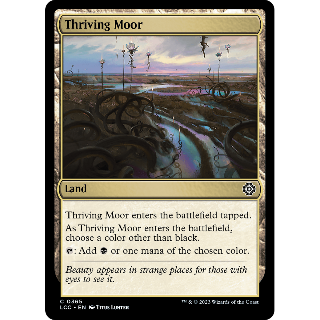 Thriving Moor (LCC-365) - The Lost Caverns of Ixalan Commander