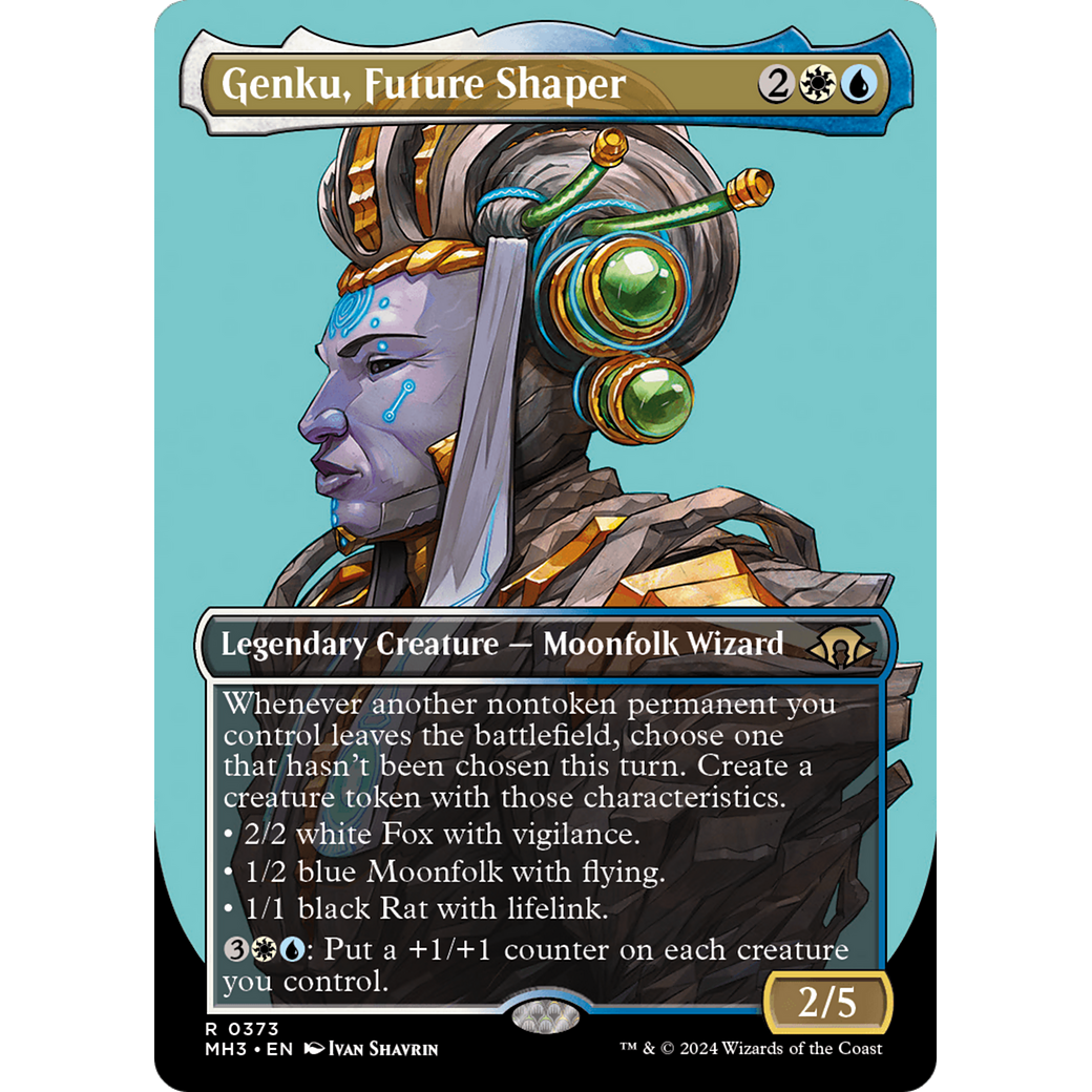 Genku, Future Shaper (MH3-373) - Modern Horizons 3 (Borderless)
