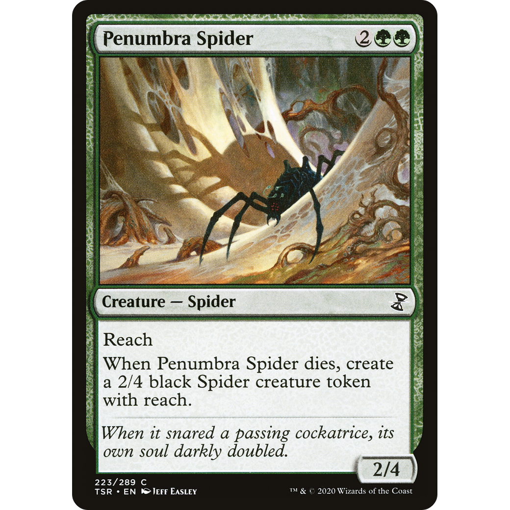 Penumbra Spider (TSR-223) - Time Spiral Remastered Foil