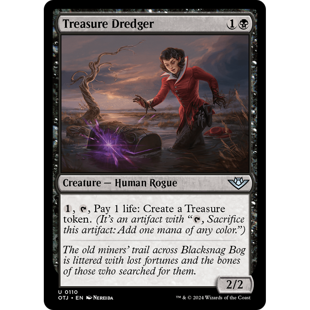 Treasure Dredger (OTJ-110) - Outlaws of Thunder Junction Foil