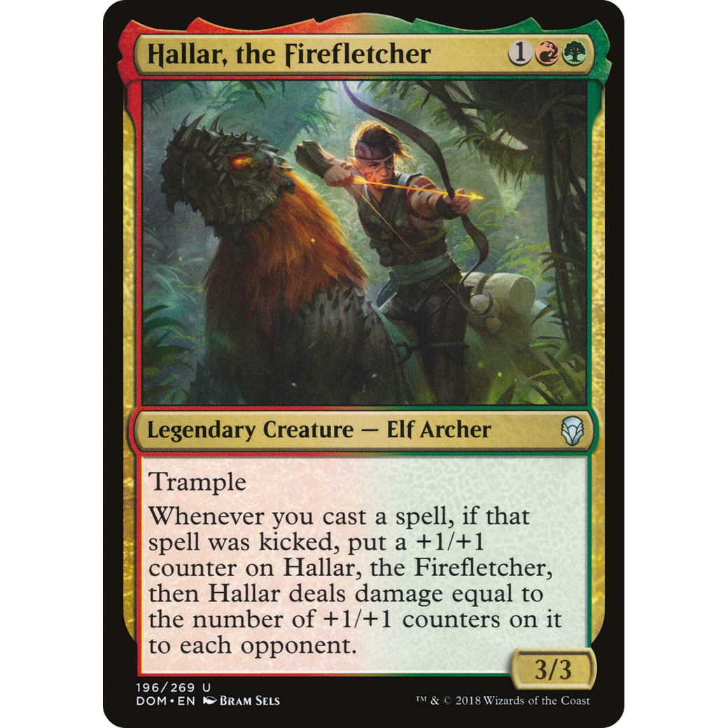 Hallar, the Firefletcher (DOM-196) - Dominaria