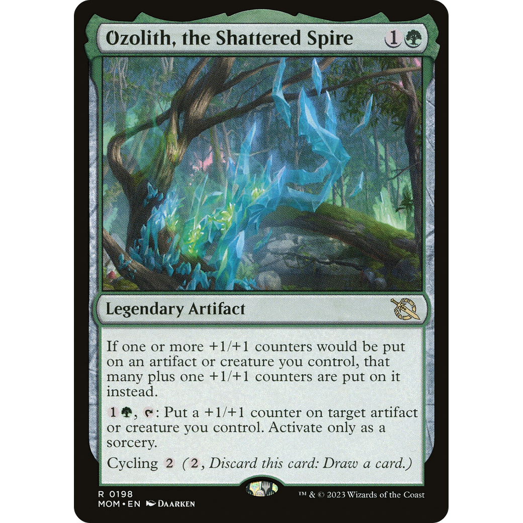 Ozolith, the Shattered Spire (MOM-198) - March of the Machine